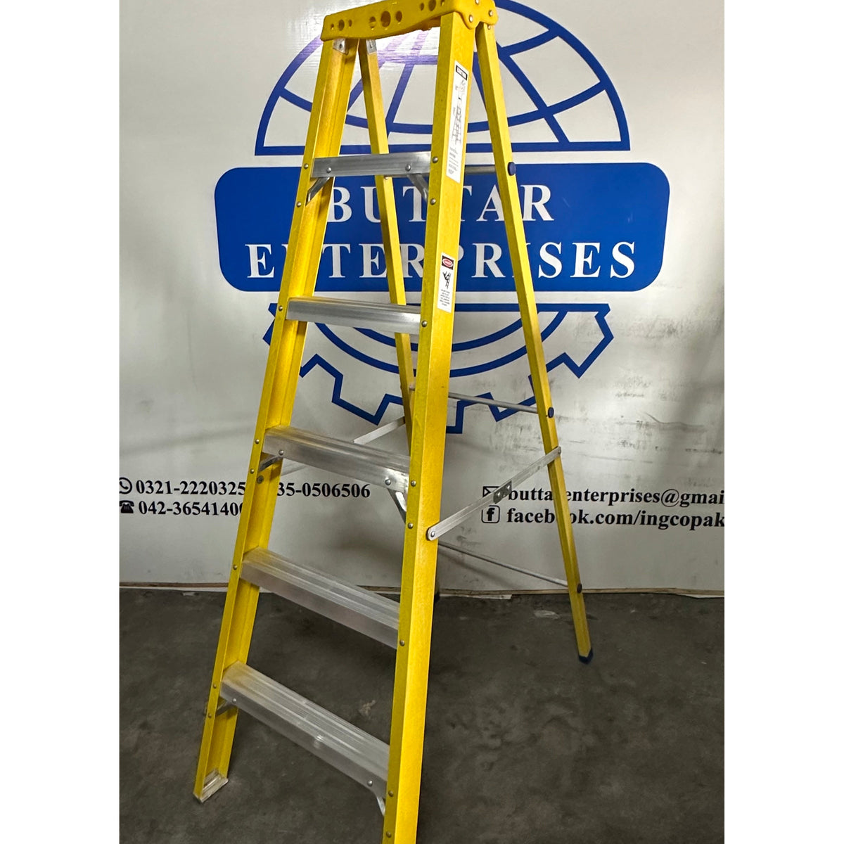 Fibre Ladder 6 steps (6ft)