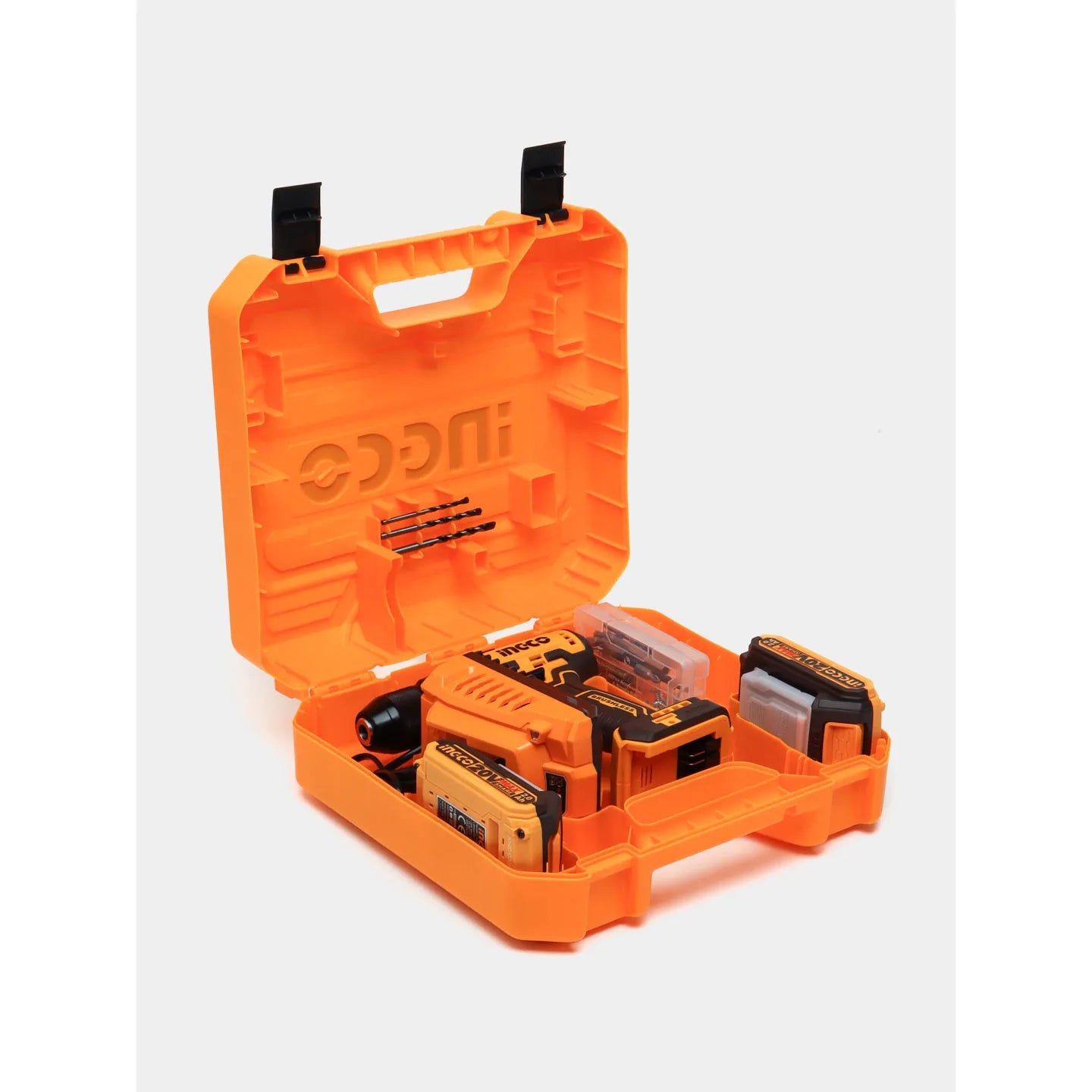 INGCO 20V Brushless Cordless Impact drill (With 2pcs batteries & charger) CIDLI20508