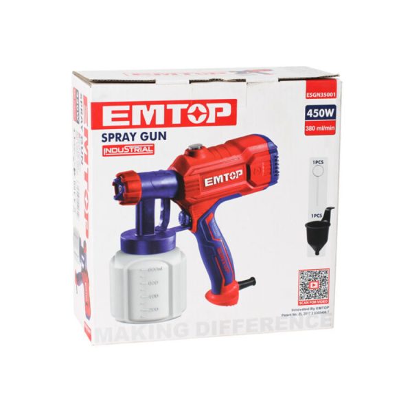 EMTOP 450W Spray Gun ESGN35001