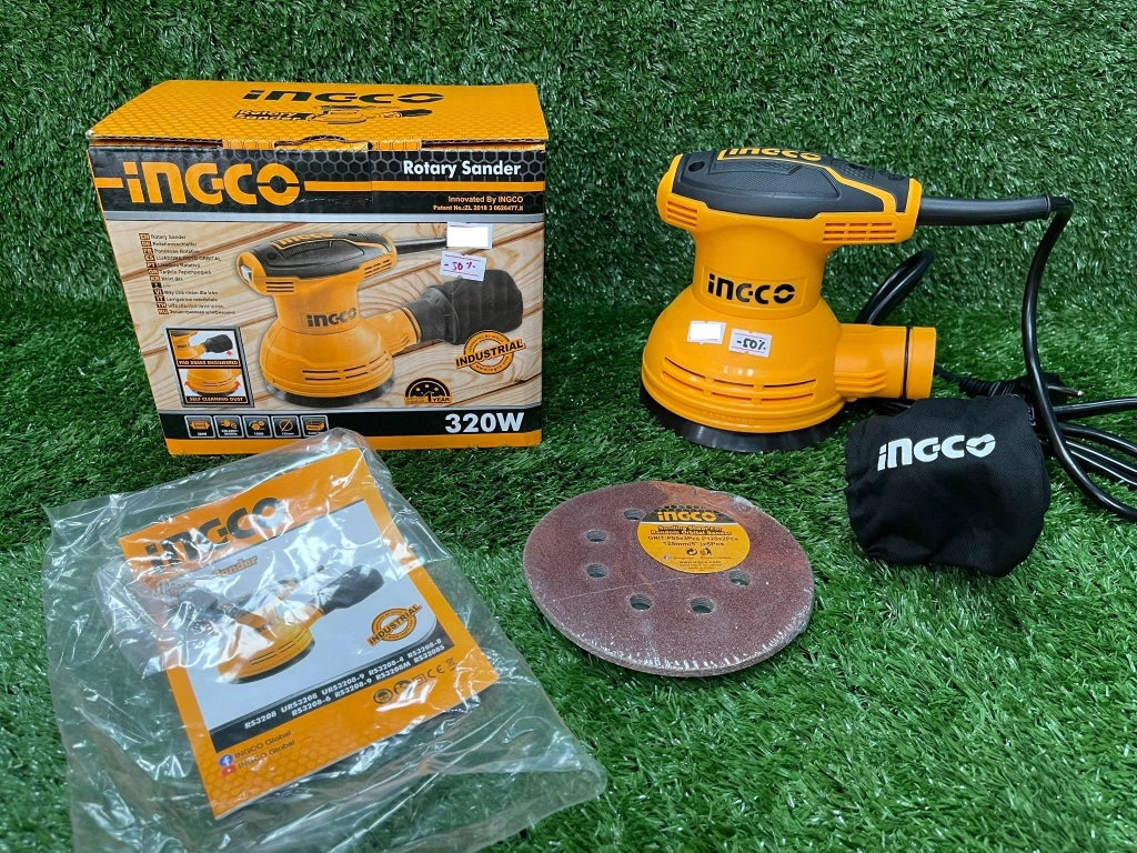 INGCO 320w Rotary Sander RS3208