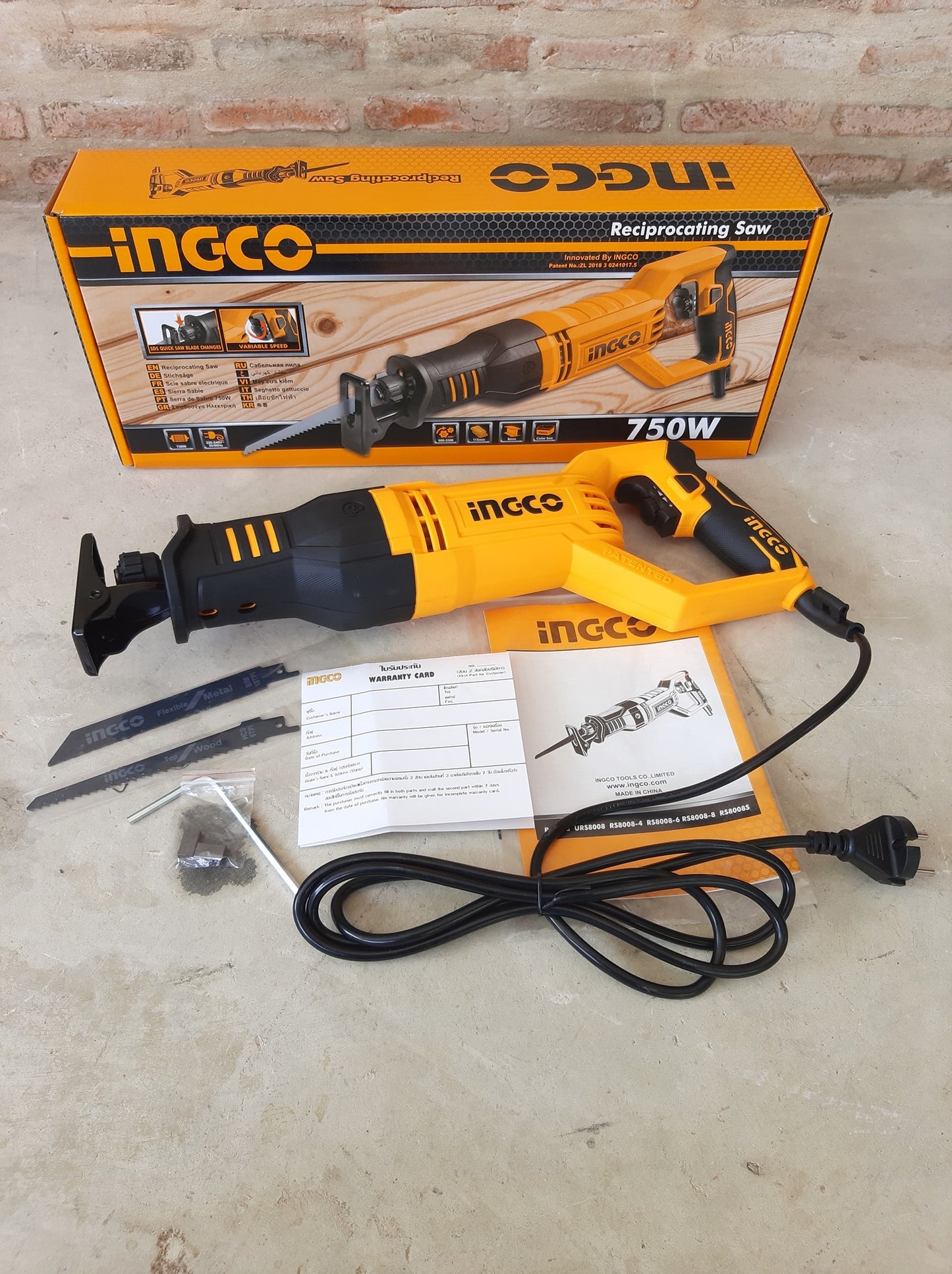 INGCO 800w Reciprocating Saw RS8008