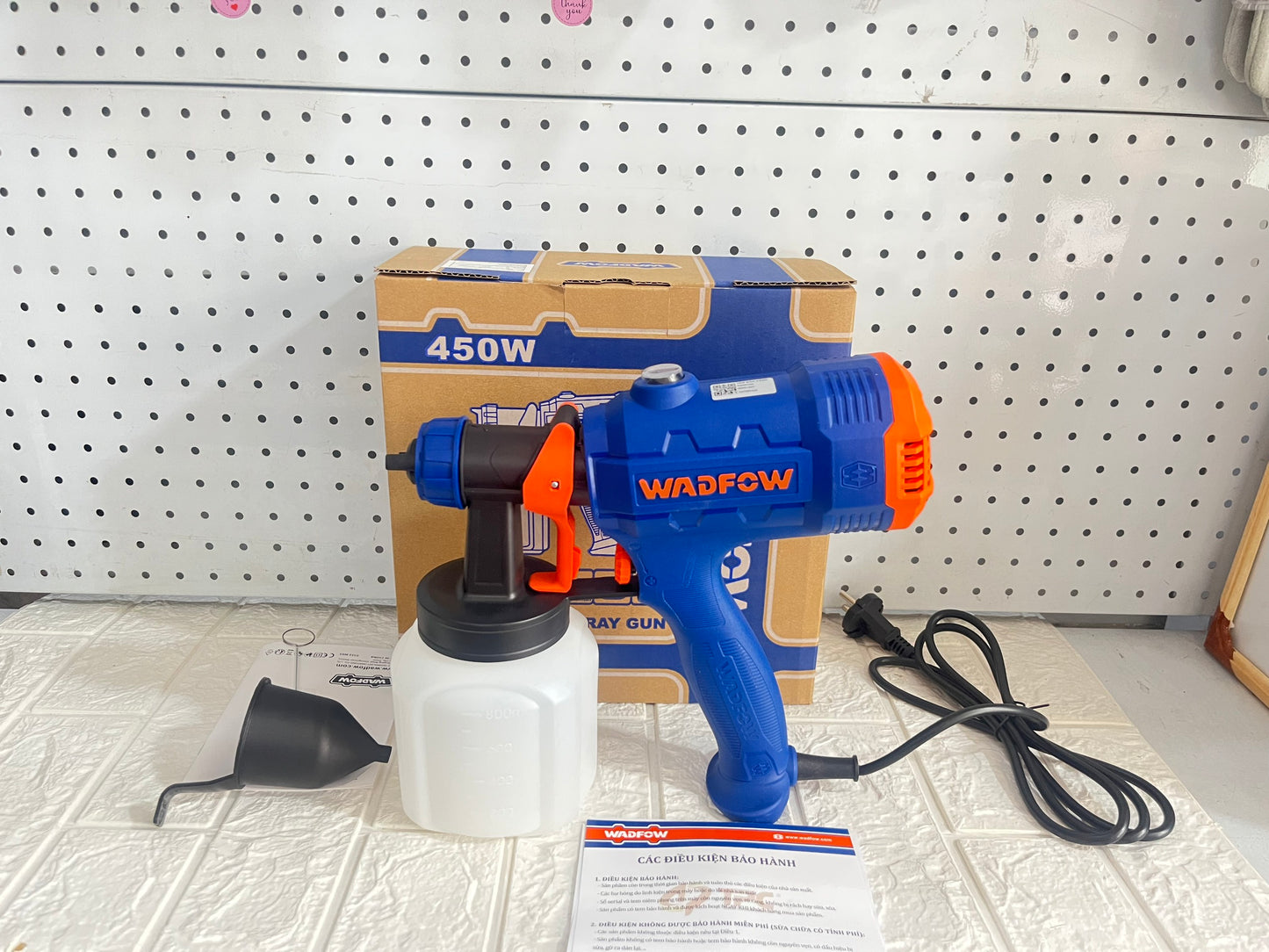 WADFOW 450w Spray Gun WEG1A01