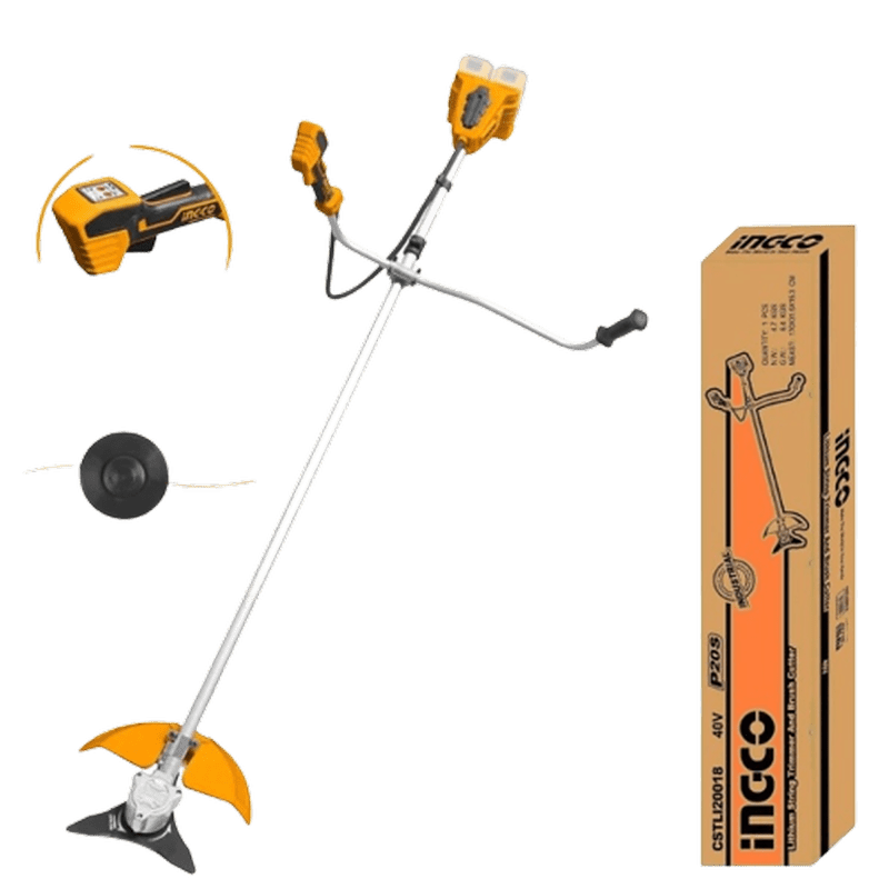 INGCO 40V String Trimmer & Brush Cutter (WITHOUT Battery & Charger) CSTLI20018