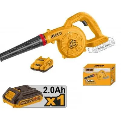 INGCO 20V Cordless Blower (WITH Battery & Charger) CABLI200281