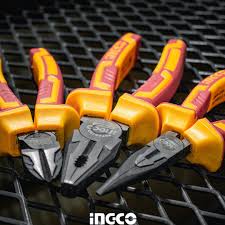 INGCO 3pcs Insulated Pliers set HIKPS28318