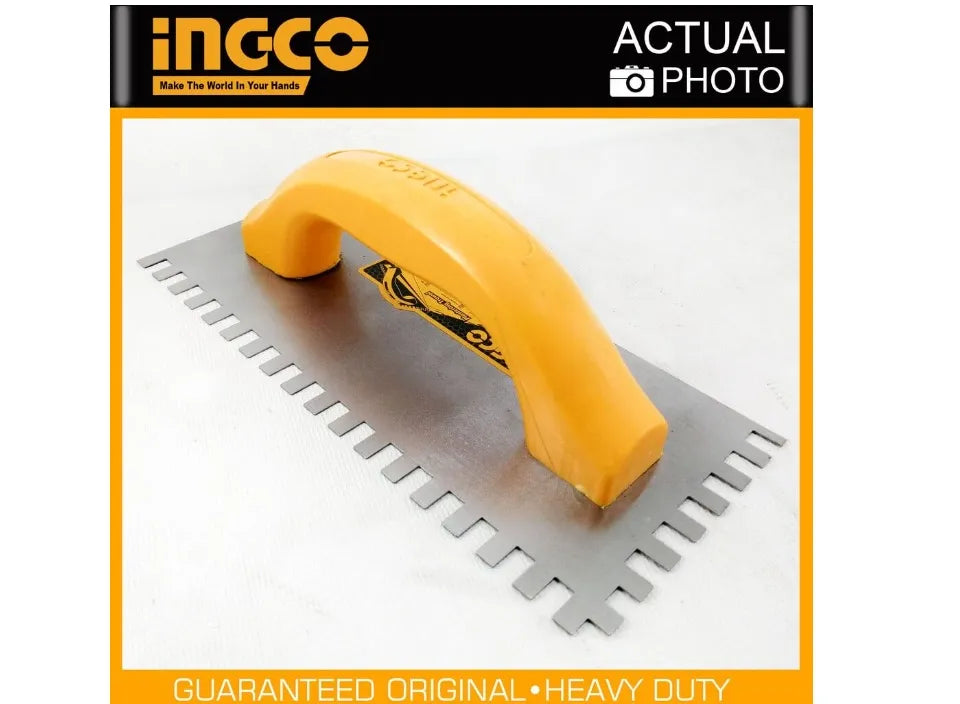 INGCO Plastering Trowel with teeth 9" HPTT23108