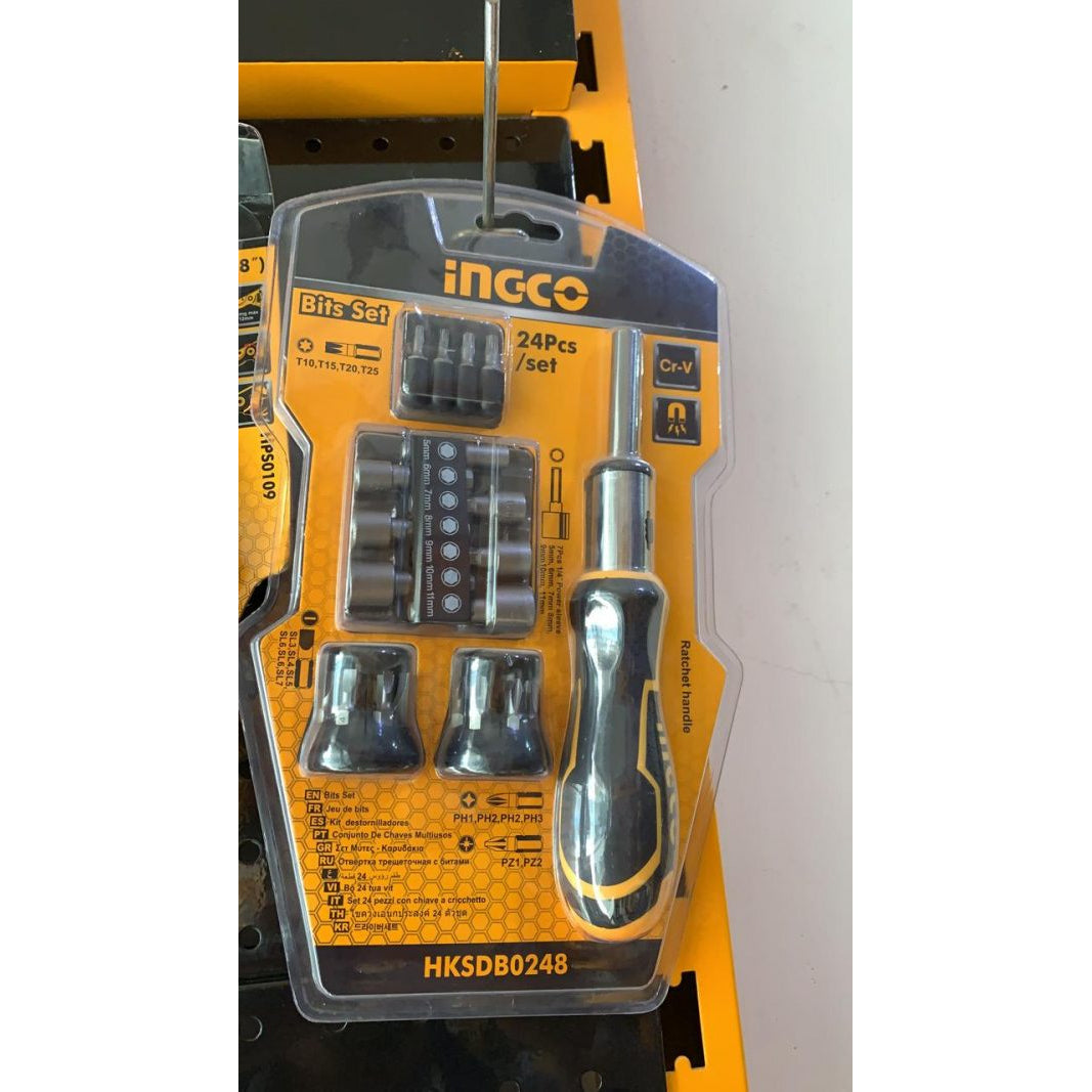 INGCO 24pcs Screwdriver Set HKSDB0248