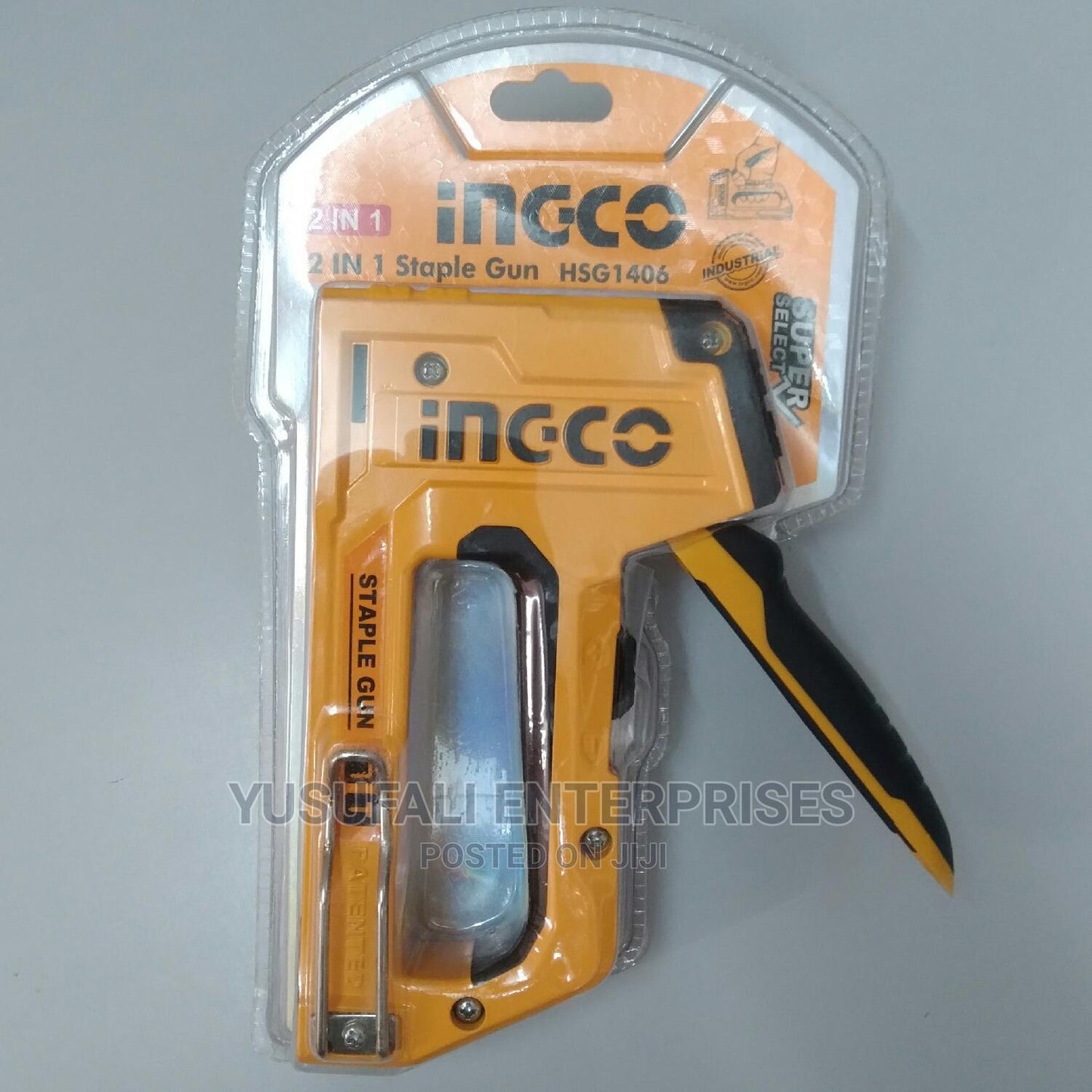 INGCO 2in1 Staple Gun 6-14mm HSG1406