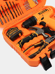 INGCO 89pcs Tools set (With 12v Cordless drill) HKTHP10891