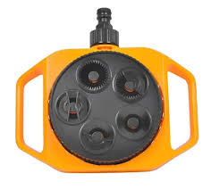 INGCO 5-in-1 Plastic Turret Sprinkler HPS33061