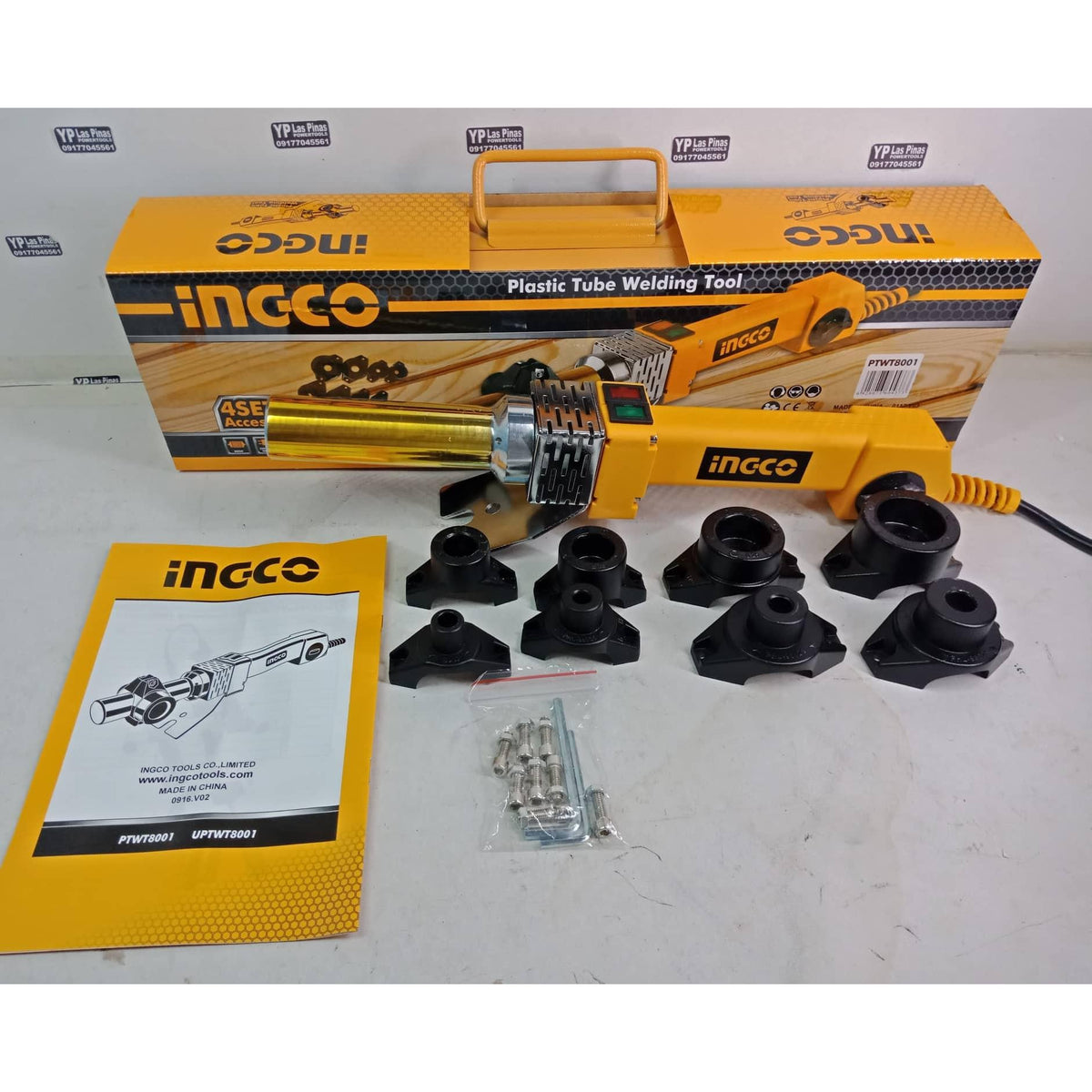 INGCO 800w Plastic Tube Welding Tool PTWT8001
