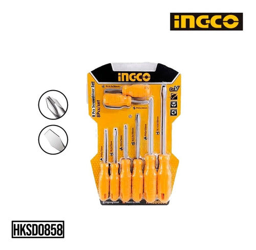 INGCO 8pcs Screwdriver Set