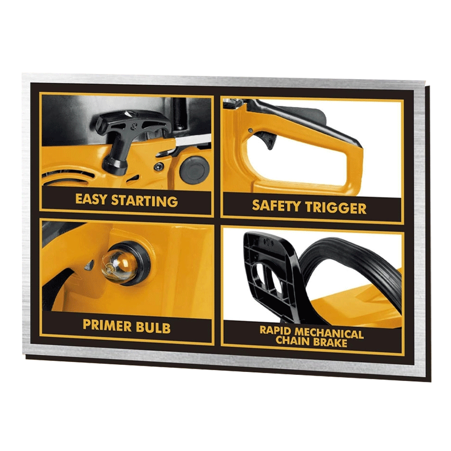 INGCO Petrol Chain Saw 46cc GCS5451811