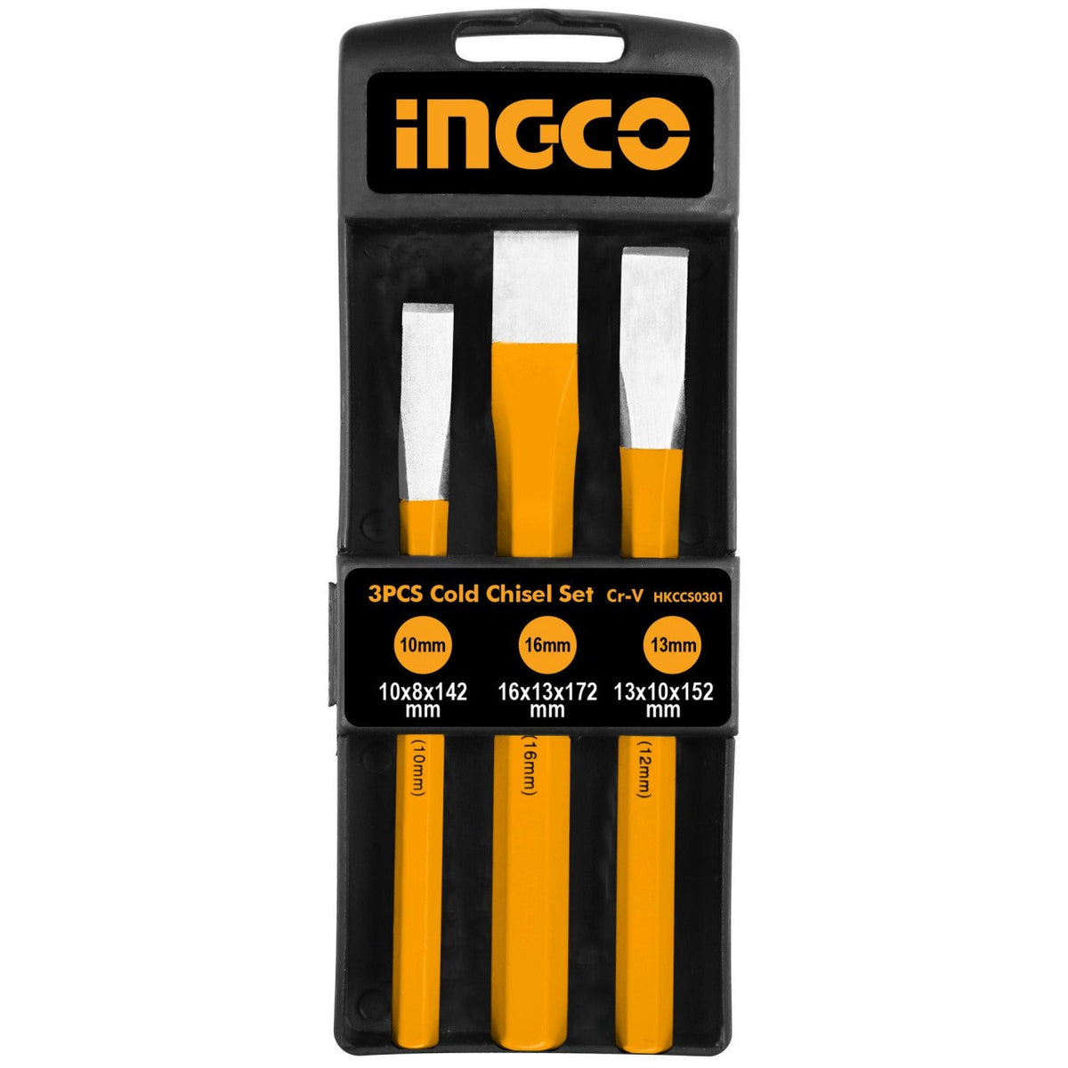 INGCO 3pcs Cold Chisel Set HKCCS0301