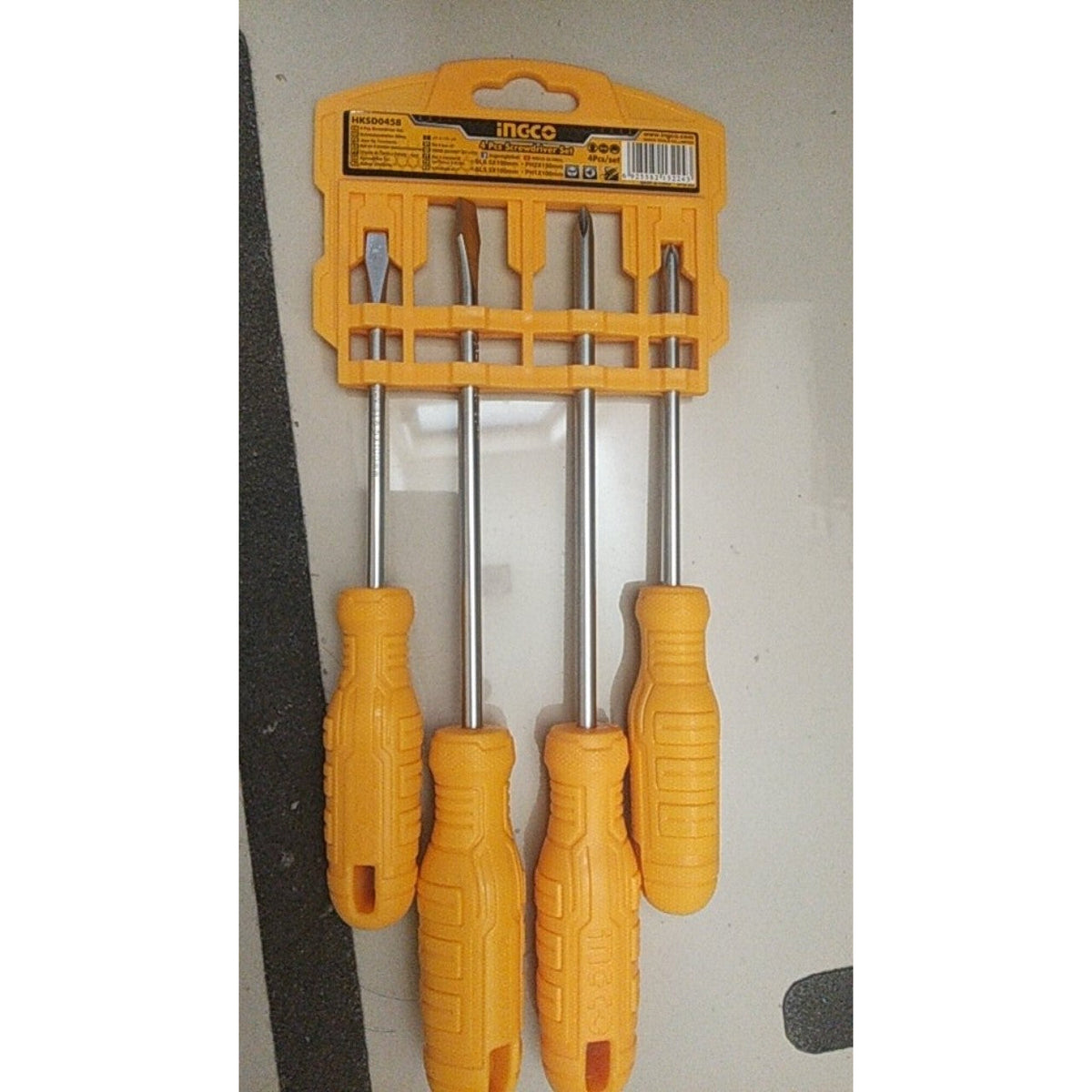 INGCO 4pcs Screwdriver Set HKSD0458