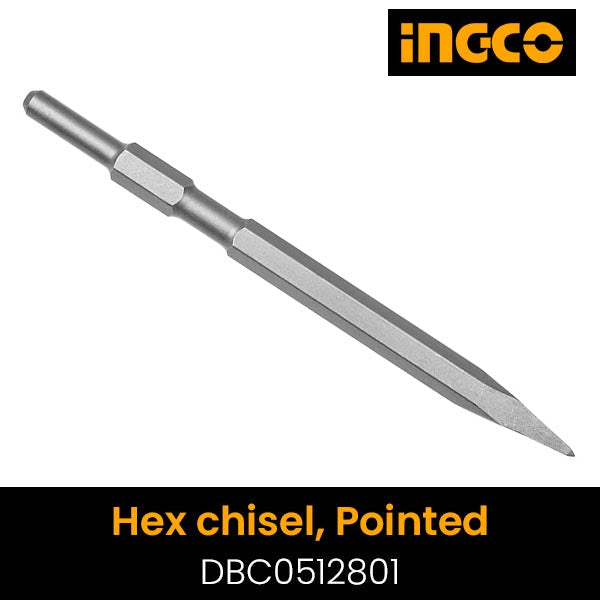 INGCO Hex Chisel Pointed DBC0512801
