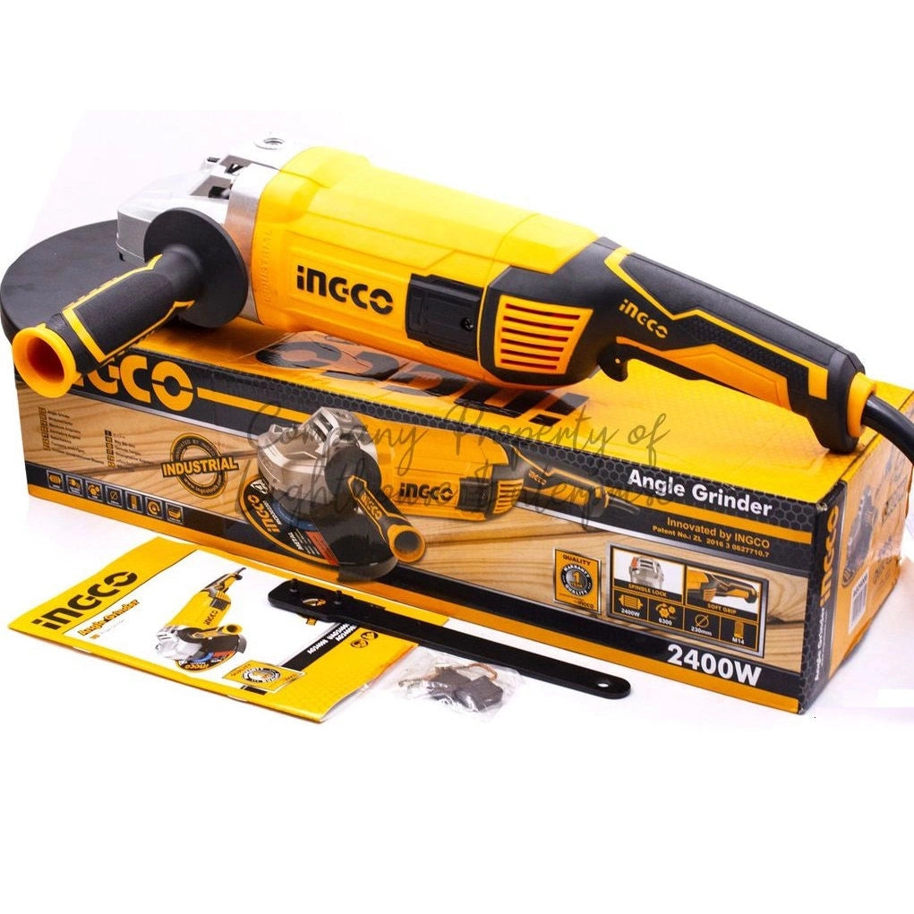 INGCO 2400w Angle Grinder 9" AG24008