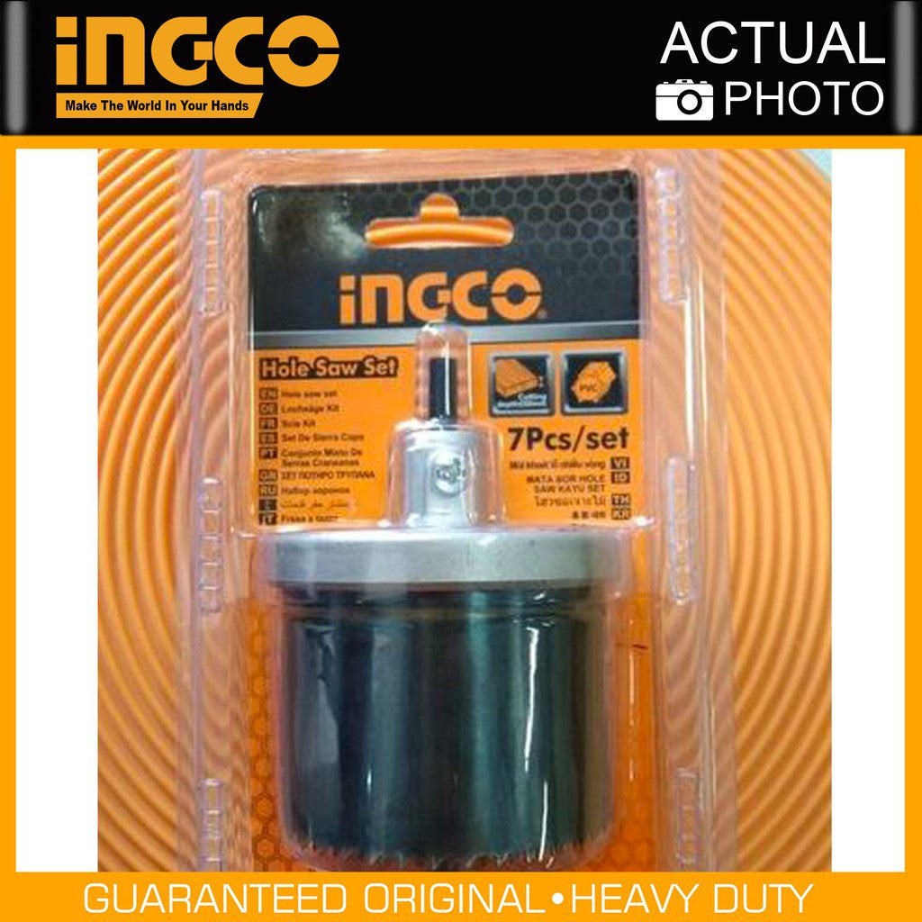 INGCO 7pcs Hole Saw Set AKHS702