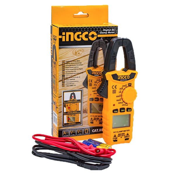 INGCO Digital AC Clamp Meter 2000 Counts DCM2001