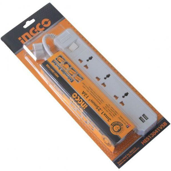 INGCO Extension Socket HES13041VSB