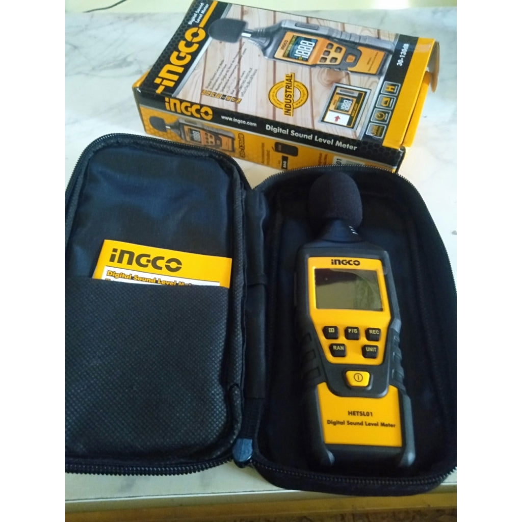 INGCO Digital Sound Level Meter 30-130DB HETSL01