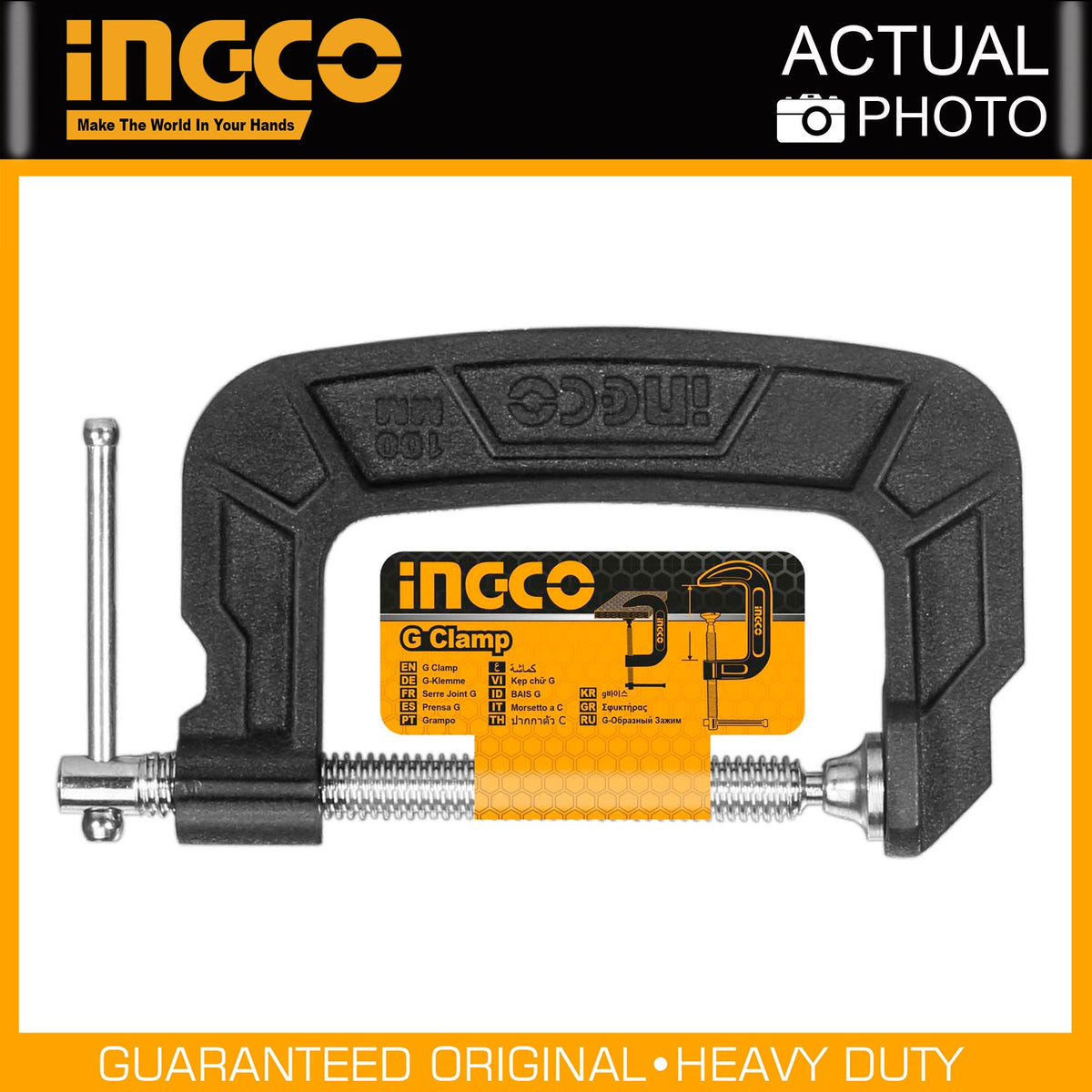 INGCO G Clamp 4" HGC0104