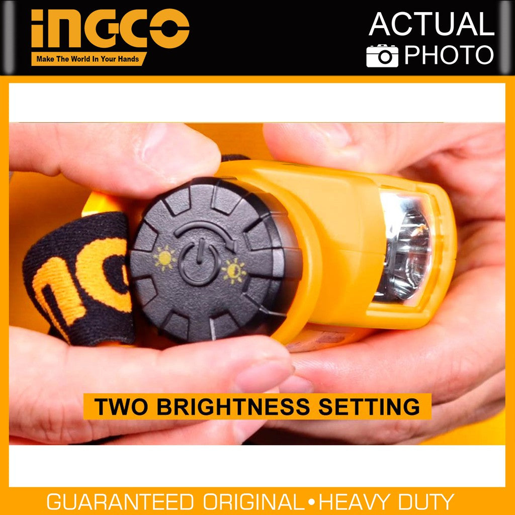 INGCO Headlamp 200 lumens HHL013AAA2