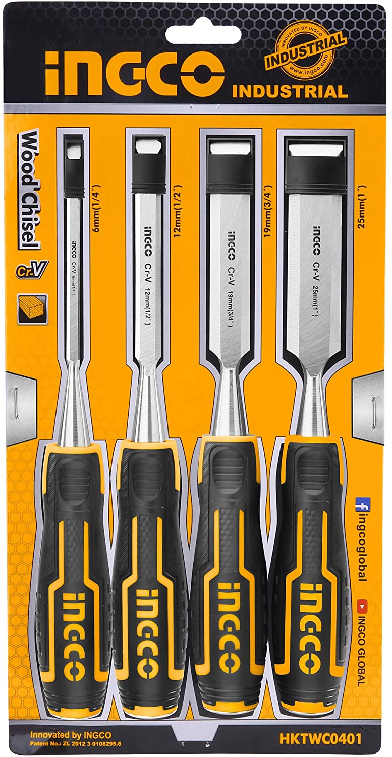 INGCO 4pcs Wood Chisels Set HKTWC0401