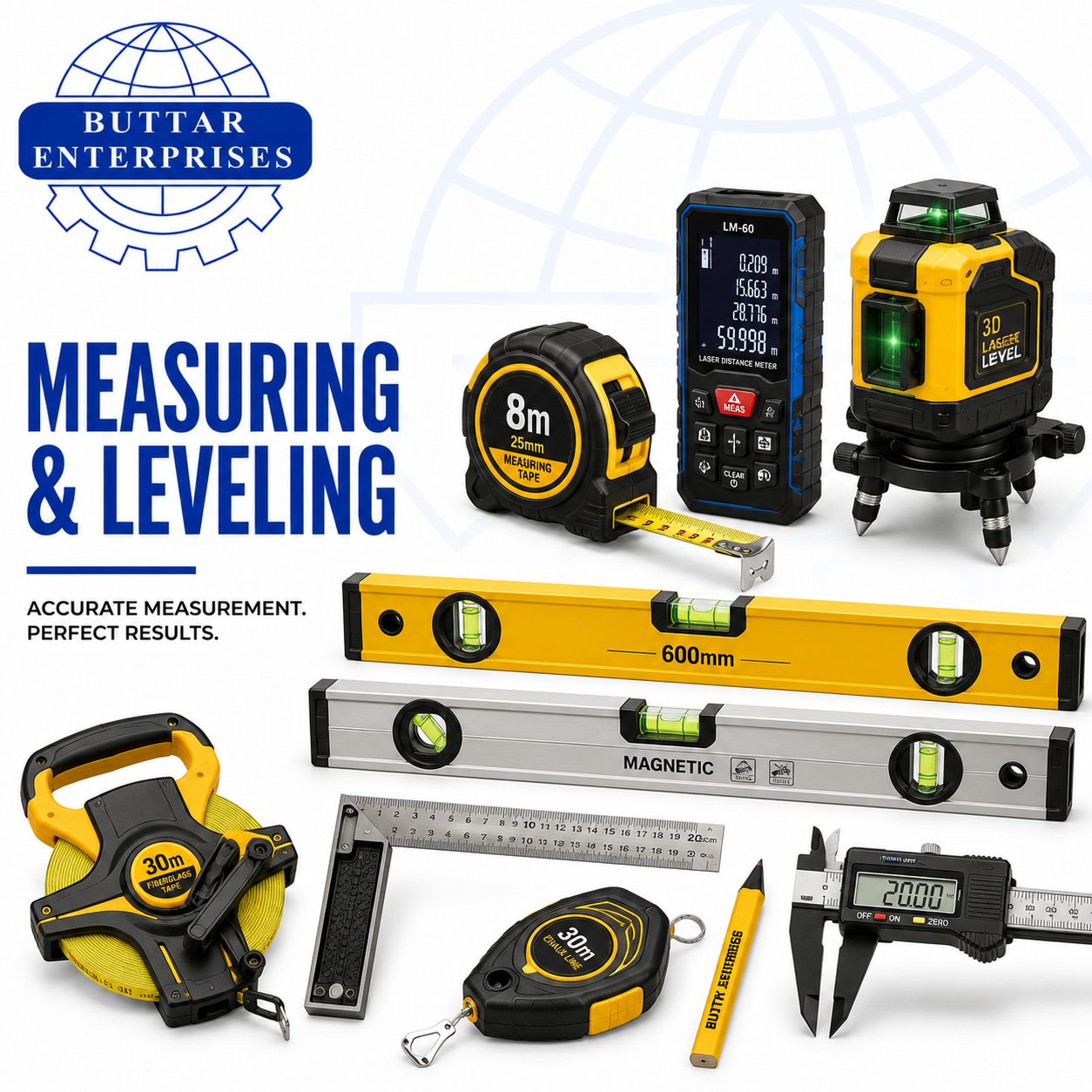 Measuring Tapes & Levels