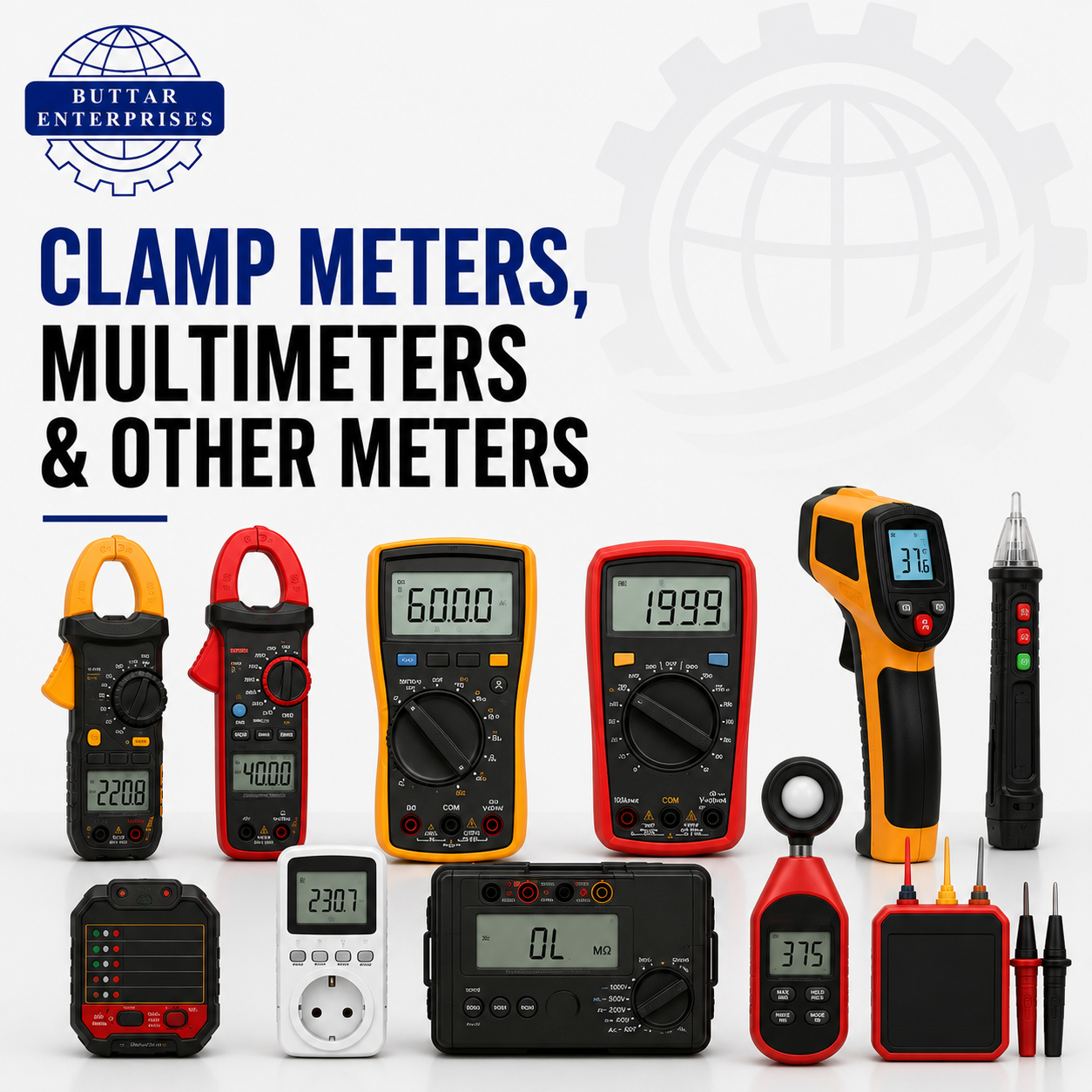 Clamp Meters, Multimeters & Other Meters
