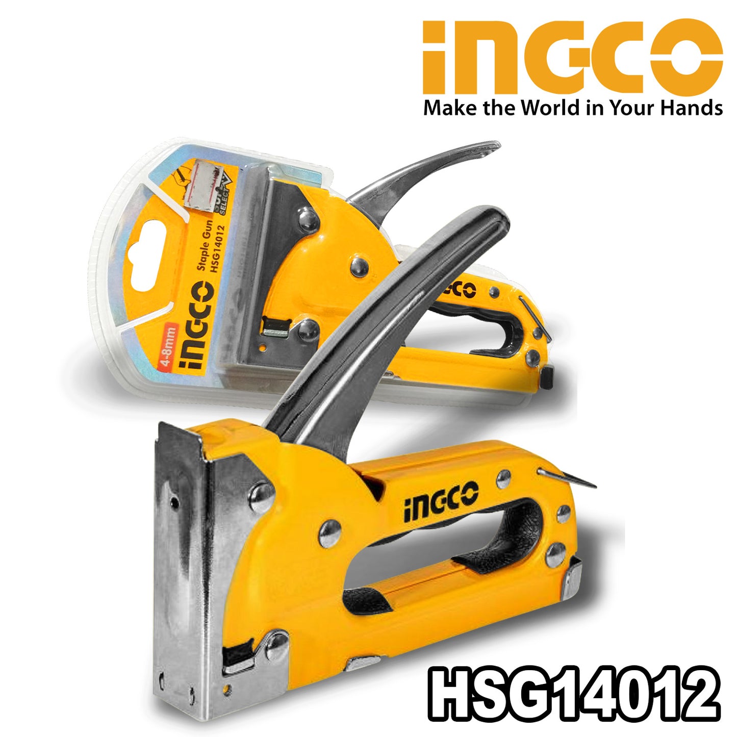 INGCO Staple Gun 4-8mm HSG14012