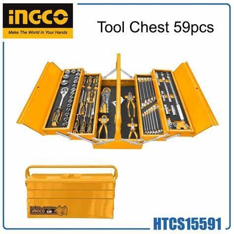 INGCO 59Pcs Tool Chest set HTCS15591