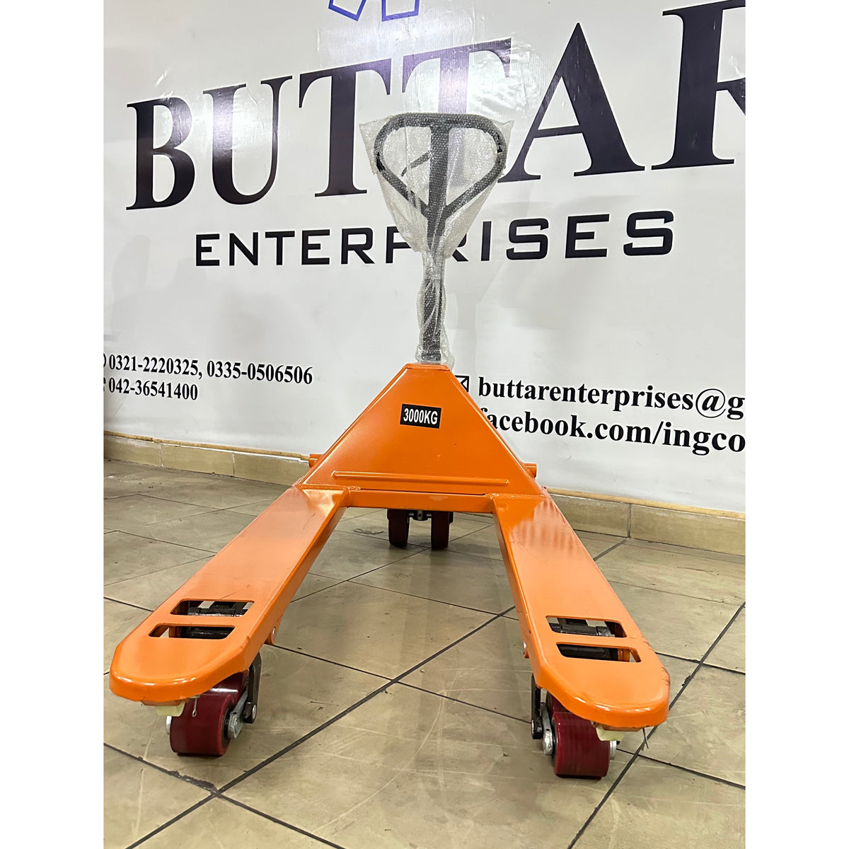 Loading Jack 3 Ton Hand Pallet Hydraulic Jack Trolley – Buttar Enterprises