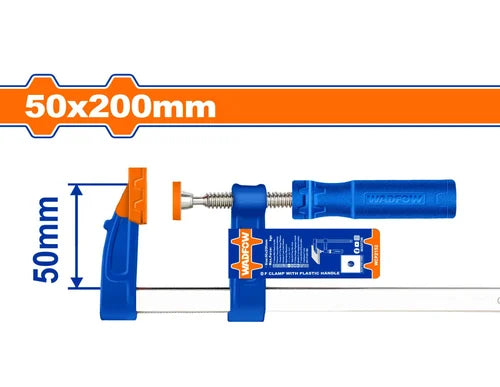 WADFOW F Clamp 50x200mm WCP2152
