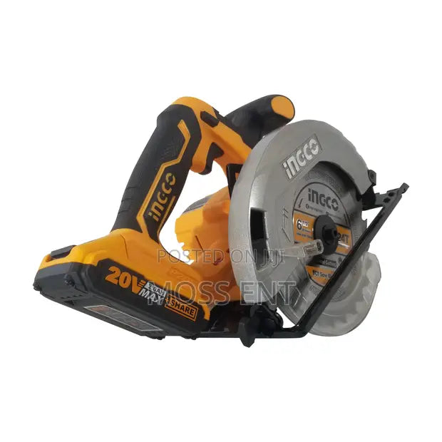 INGCO 20V Circular Saw 6.5" (WITH Battery & Charger) CSLI16521