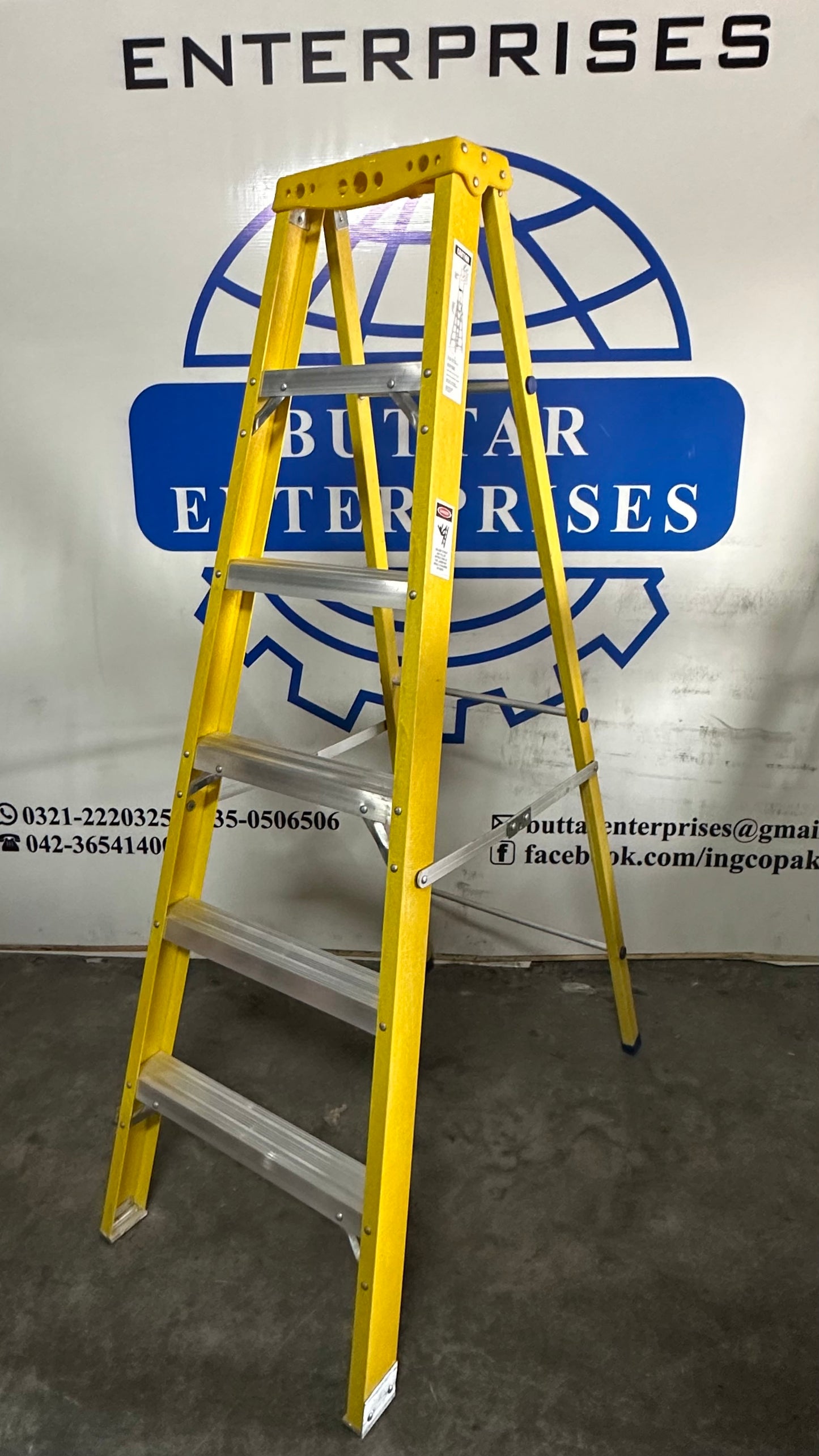 Fibre Ladder 6 steps (6ft)