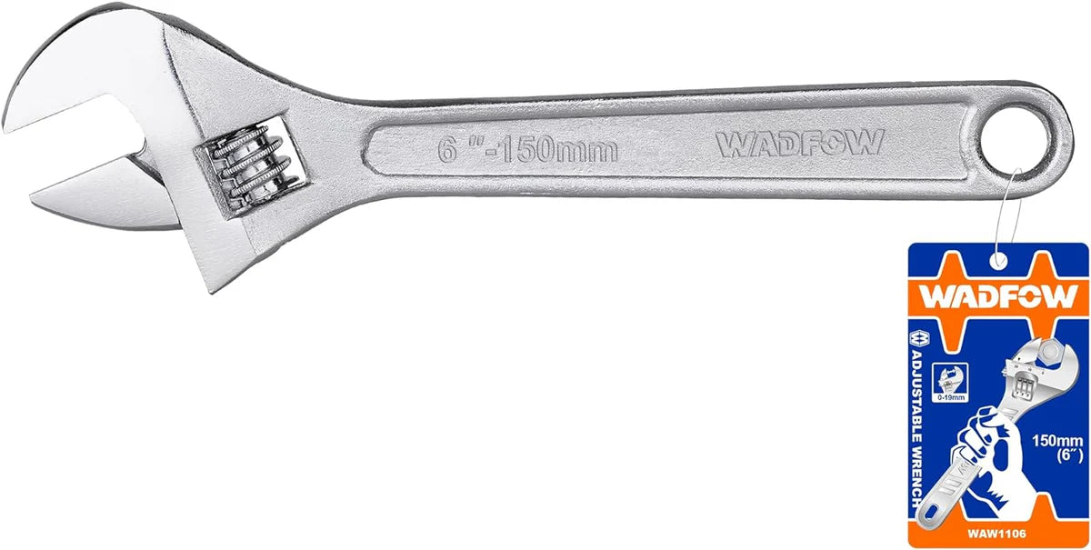 WADFOW 6" Adjustable Wrench WAW1106