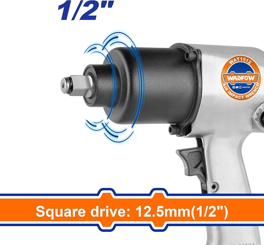 WADFOW 1/2" Air impact Wrench WAT1512