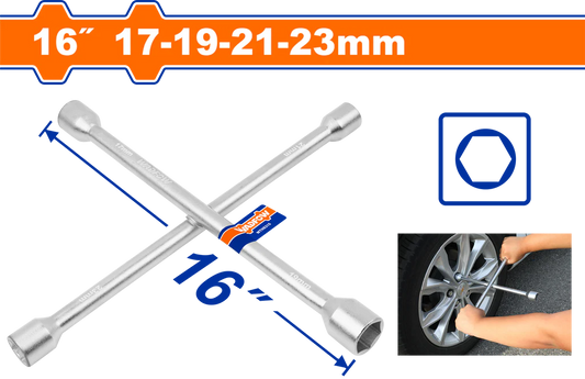 WADFOW Cross Rim Wrench 16" WTH8316