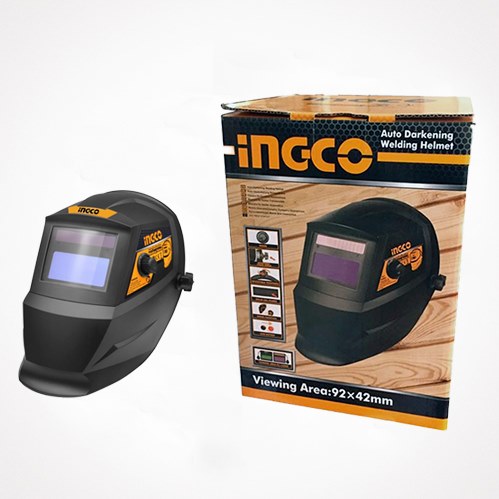 INGCO Auto Darkening Welding Helmet 92x42mm AHM008