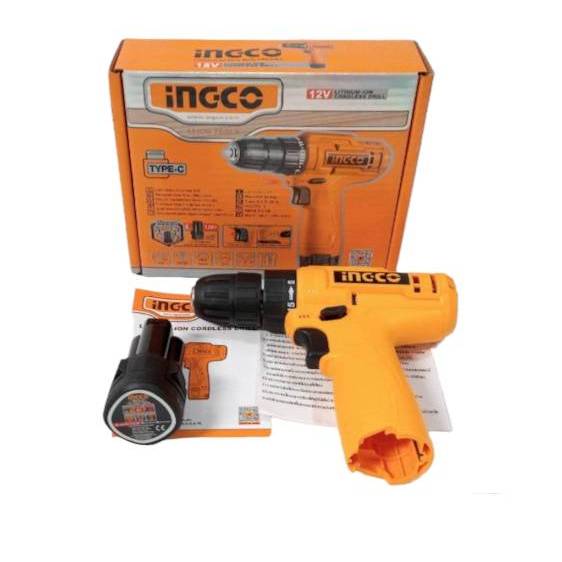 INGCO 12V Cordless Drill CDLI12428