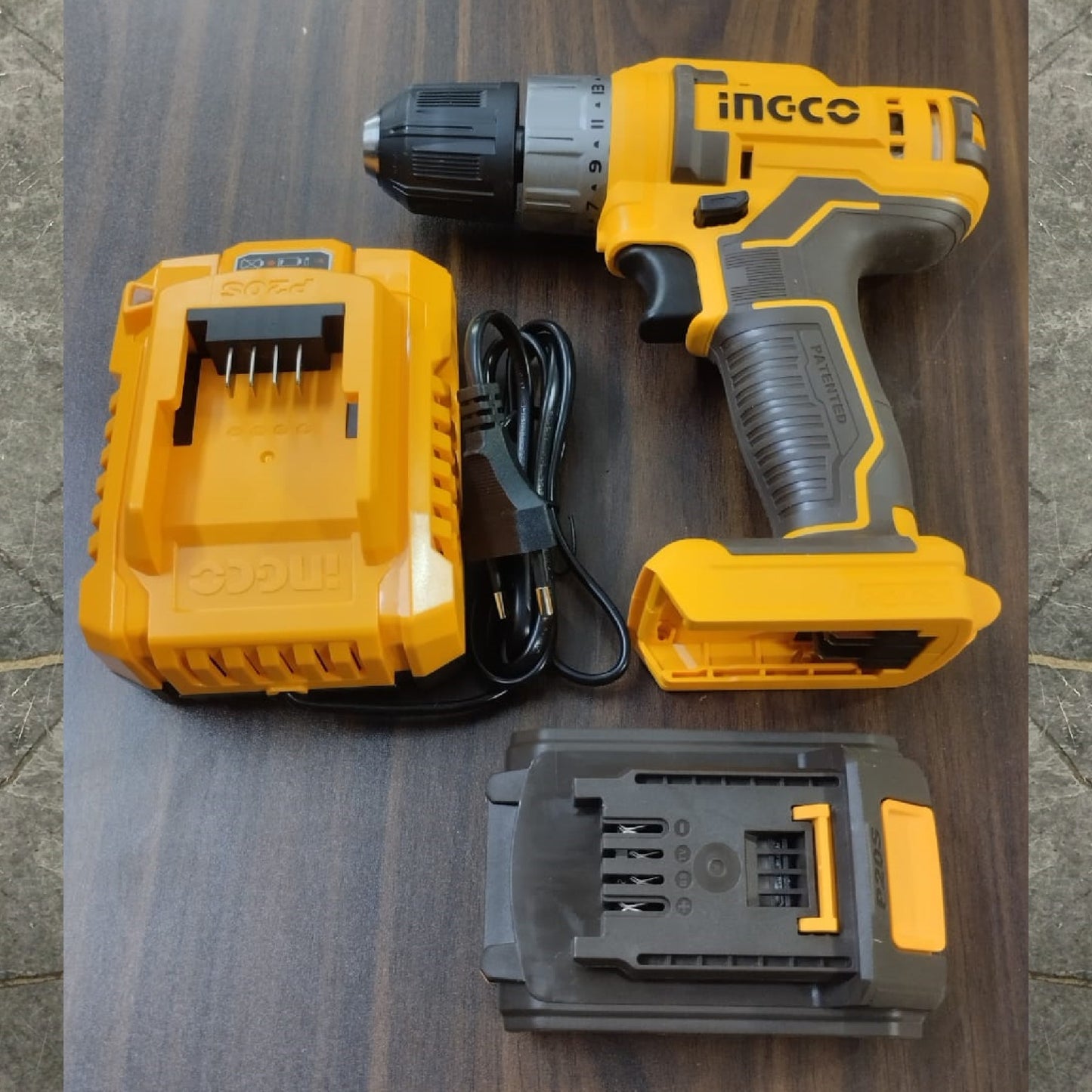 INGCO 20v Cordless Drill ( WITH Battery & charger) CDLI200518