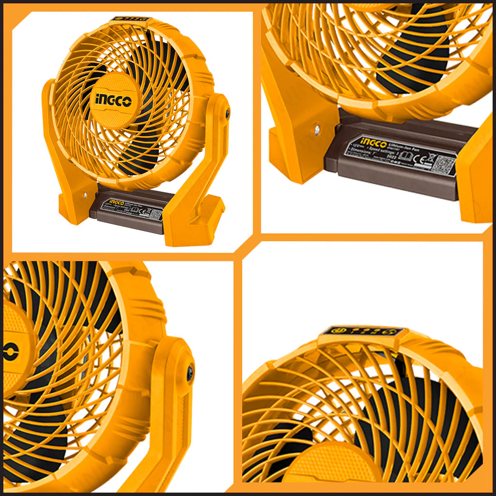 INGCO 20V Cordless Fan (WITHOUT Battery & Charger) CFALI2007