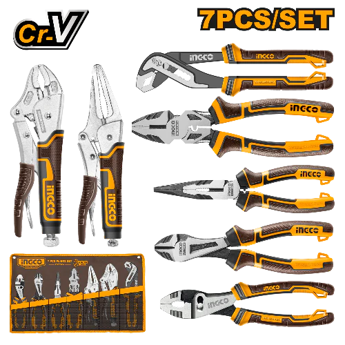 INGCO 7pcs Pliers set COS23036