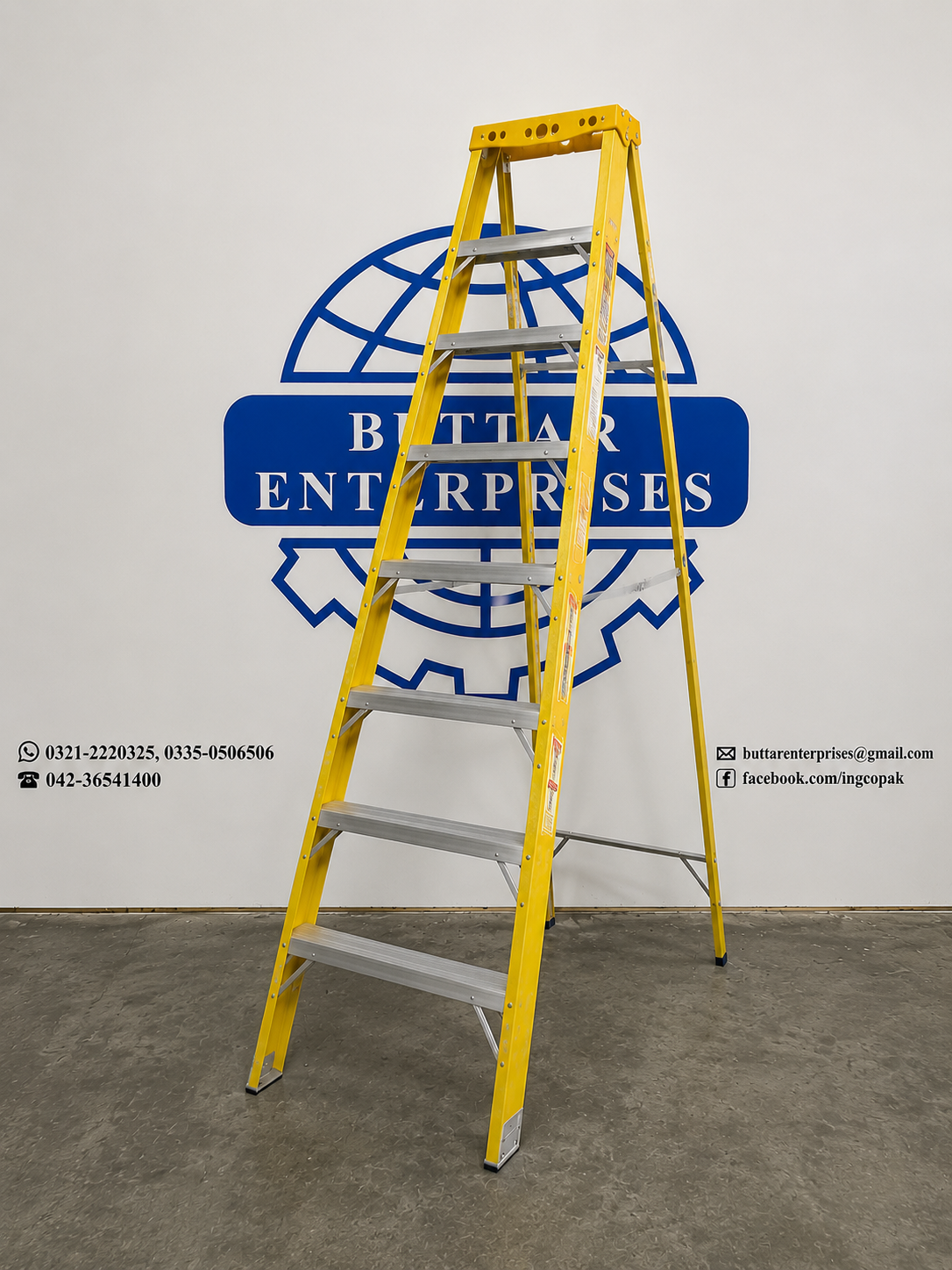 Fibre Ladder 8 Steps (8ft)