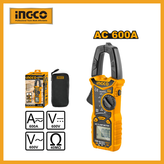 INGCO AC Clamp Meter 600A DCM6003