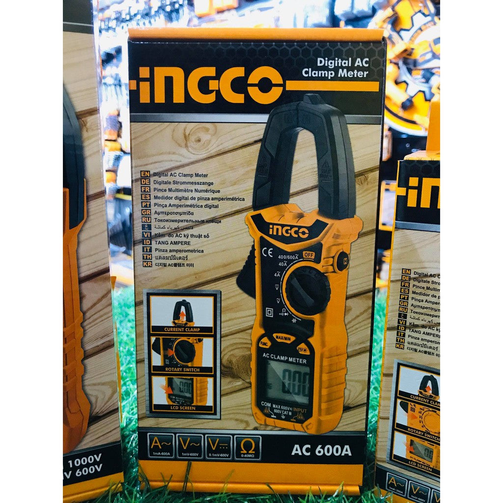 INGCO AC Clamp Meter 600A DCM6003