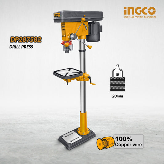 INGCO 750w Drill Press 20mm DP207502