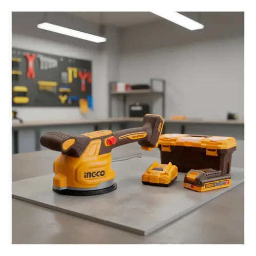 INGCO 20V Cordless Tile Vibration Machine (With battery & charger) CTVLI20018