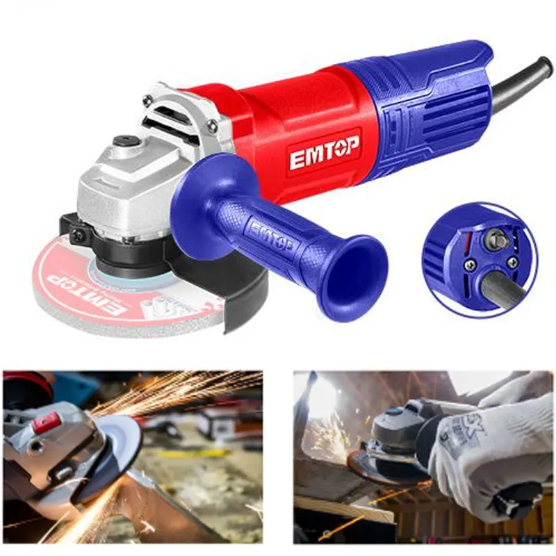 EMTOP 750W Angle Grinder 4" EAGR07542